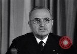Image of President Harry S Truman announcing surrender of Germany United States USA, 1945, second 29 stock footage video 65675032950