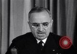 Image of President Harry S Truman announcing surrender of Germany United States USA, 1945, second 39 stock footage video 65675032950