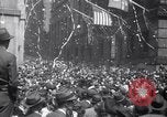 Image of Crowds in New York City celebrate end of World War II in Europe New York City USA, 1945, second 7 stock footage video 65675032951