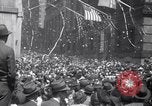 Image of Crowds in New York City celebrate end of World War II in Europe New York City USA, 1945, second 8 stock footage video 65675032951