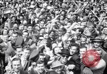 Image of Crowds in New York City celebrate end of World War II in Europe New York City USA, 1945, second 14 stock footage video 65675032951