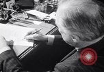 Image of France signs surrender to Germany in railroad car Compiegne France, 1940, second 32 stock footage video 65675032954