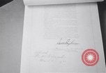 Image of France signs surrender to Germany in railroad car Compiegne France, 1940, second 38 stock footage video 65675032954