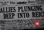 Image of Allies attacking German targets Germany, 1945, second 30 stock footage video 65675032957