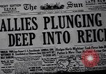 Image of Allies attacking German targets Germany, 1945, second 32 stock footage video 65675032957
