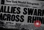 Image of Allies invade Germany Germany, 1945, second 3 stock footage video 65675032958