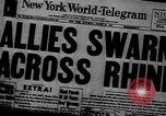 Image of Allies invade Germany Germany, 1945, second 4 stock footage video 65675032958