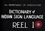 Image of General Hugh L Scott sign language for long knife United States USA, 1931, second 1 stock footage video 65675032959
