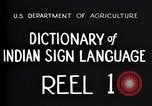 Image of General Hugh L Scott sign language for long knife United States USA, 1931, second 3 stock footage video 65675032959
