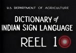 Image of General Hugh L Scott sign language for long knife United States USA, 1931, second 4 stock footage video 65675032959