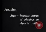 Image of General Hugh L Scott sign language for long knife United States USA, 1931, second 34 stock footage video 65675032959