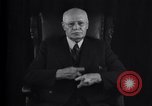 Image of General Hugh L Scott sign language for long knife United States USA, 1931, second 46 stock footage video 65675032959