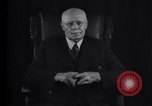 Image of General Hugh L Scott sign language for long knife United States USA, 1931, second 47 stock footage video 65675032959