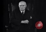 Image of General Hugh L Scott sign language for long knife United States USA, 1931, second 58 stock footage video 65675032959