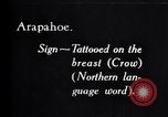 Image of General Hugh L Scott signs Arapahoe United States USA, 1931, second 1 stock footage video 65675032960