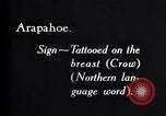 Image of General Hugh L Scott signs Arapahoe United States USA, 1931, second 3 stock footage video 65675032960