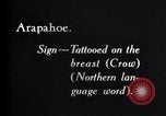 Image of General Hugh L Scott signs Arapahoe United States USA, 1931, second 5 stock footage video 65675032960