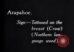 Image of General Hugh L Scott signs Arapahoe United States USA, 1931, second 6 stock footage video 65675032960
