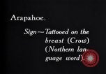 Image of General Hugh L Scott signs Arapahoe United States USA, 1931, second 7 stock footage video 65675032960