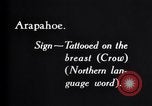 Image of General Hugh L Scott signs Arapahoe United States USA, 1931, second 9 stock footage video 65675032960