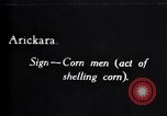 Image of General Hugh L Scott shows shelling corn sign United States USA, 1931, second 1 stock footage video 65675032961