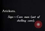 Image of General Hugh L Scott shows shelling corn sign United States USA, 1931, second 6 stock footage video 65675032961