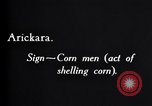 Image of General Hugh L Scott shows shelling corn sign United States USA, 1931, second 7 stock footage video 65675032961