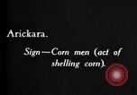 Image of General Hugh L Scott shows shelling corn sign United States USA, 1931, second 8 stock footage video 65675032961