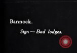 Image of Indian sign for Bannock United States USA, 1931, second 1 stock footage video 65675032963