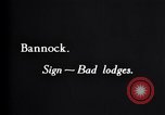 Image of Indian sign for Bannock United States USA, 1931, second 3 stock footage video 65675032963