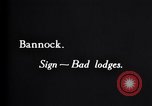 Image of Indian sign for Bannock United States USA, 1931, second 4 stock footage video 65675032963