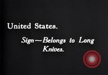 Image Indian sign language pour ville United States USA, 1931, de la seconde 21 séquences d'archives historiques vidéo 65675033170