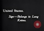 Image Indian sign language pour ville United States USA, 1931, de la seconde 22 séquences d'archives historiques vidéo 65675033170