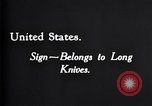 Image Indian sign language pour ville United States USA, 1931, de la seconde 23 séquences d'archives historiques vidéo 65675033170