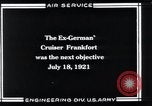 Standbild Bombenabwürfe Experimente Virginia Capes United States USA, 1921, aus Sekunde 6 historischem Filmmaterial Videoclip 65675033214