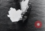 Standbild Bombenabwürfe Experimente Virginia Capes United States USA, 1921, aus Sekunde 44 historischem Filmmaterial Videoclip 65675033214