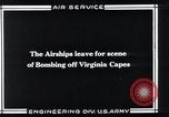 Image of aerial bomb experiments Virginia Capes United States USA, 1921, second 11 stock footage video 65675033215