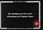 Image of aerial bomb experiments Virginia Capes United States USA, 1921, second 13 stock footage video 65675033215