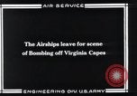 Image of aerial bomb experiments Virginia Capes United States USA, 1921, second 15 stock footage video 65675033215