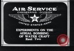 Standbild Fliegerbombe Experimente Virginia United States USA, 1921, aus Sekunde 7 historischem Filmmaterial Videoclip 65675033216