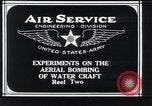 Standbild Fliegerbombe Experimente Virginia United States USA, 1921, aus Sekunde 8 historischem Filmmaterial Videoclip 65675033216