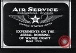 Standbild Fliegerbombe Experimente Virginia United States USA, 1921, aus Sekunde 9 historischem Filmmaterial Videoclip 65675033216