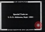 Image of special tests Virginia United States USA, 1921, second 3 stock footage video 65675033217