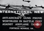 Immagine di Prove di antiaerea Hampton Virginia USA, 1921, secondo 10 filmato di repertorio 65675033219