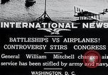 Image of Sinking of German Battleship Ostfriesland Chesapeake Bay Maryland USA, 1921, second 9 stock footage video 65675033221