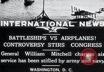 Image of Sinking of German Battleship Ostfriesland Chesapeake Bay Maryland USA, 1921, second 11 stock footage video 65675033221