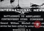 Image of Sinking of German Battleship Ostfriesland Chesapeake Bay Maryland USA, 1921, second 12 stock footage video 65675033221
