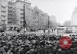 Image of Hungarian Revolution barricades Hungary, 1956, second 47 stock footage video 65675033229