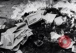 Image of burning books during the Hungarian Revolution Hungary, 1956, second 6 stock footage video 65675033230