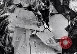 Image of burning books during the Hungarian Revolution Hungary, 1956, second 10 stock footage video 65675033230